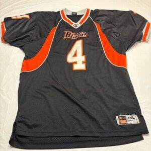 Ken Garff AFL Utah Blaze Bryant #4 Football Jersey Youth XL